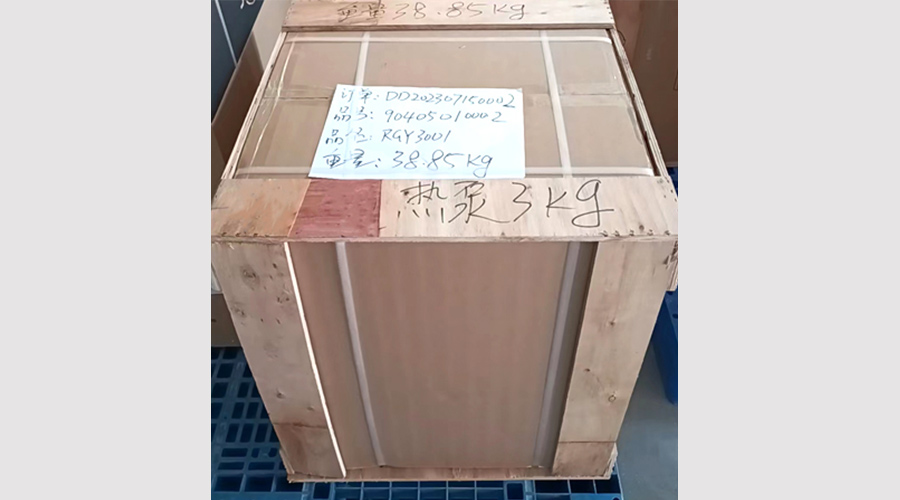 吸引客戶關(guān)注！金環(huán)電器熱泵滾筒干衣機小樣出貨國外