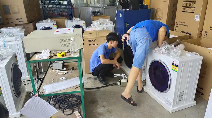 驗貨省心省力！澳洲omega客戶稱贊衣物烘干機代工質(zhì)量高
