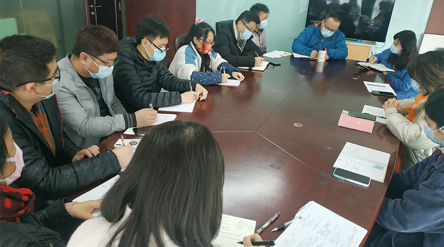 開工大吉！金環(huán)電器組織銷售部門召開動員大會