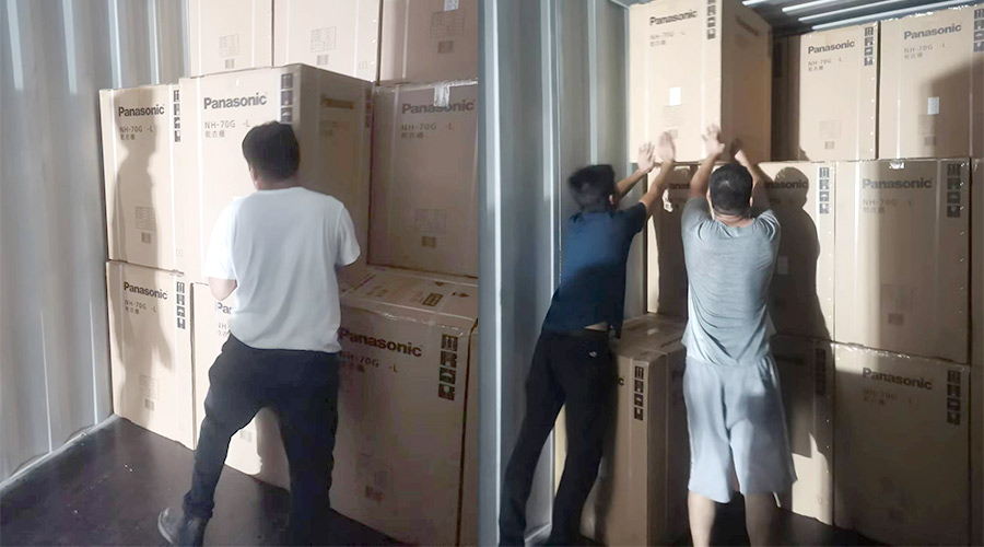 出貨速度！金環(huán)電器順利完成松下客戶的衣物烘干機出貨